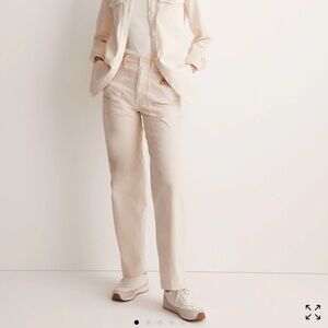 Madewell Perfect Vintage Wide-Leg Pant: Utility Edition